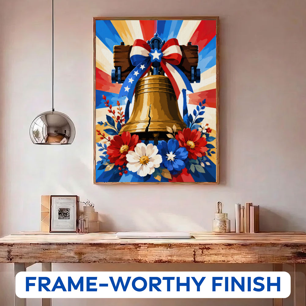 Liberty Bell Bouquet | Paint by Numbers Kit
