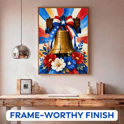 Liberty Bell Bouquet | Paint by Numbers Kit