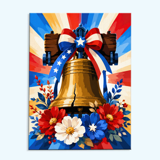 Liberty Bell Bouquet | Paint by Numbers Kit