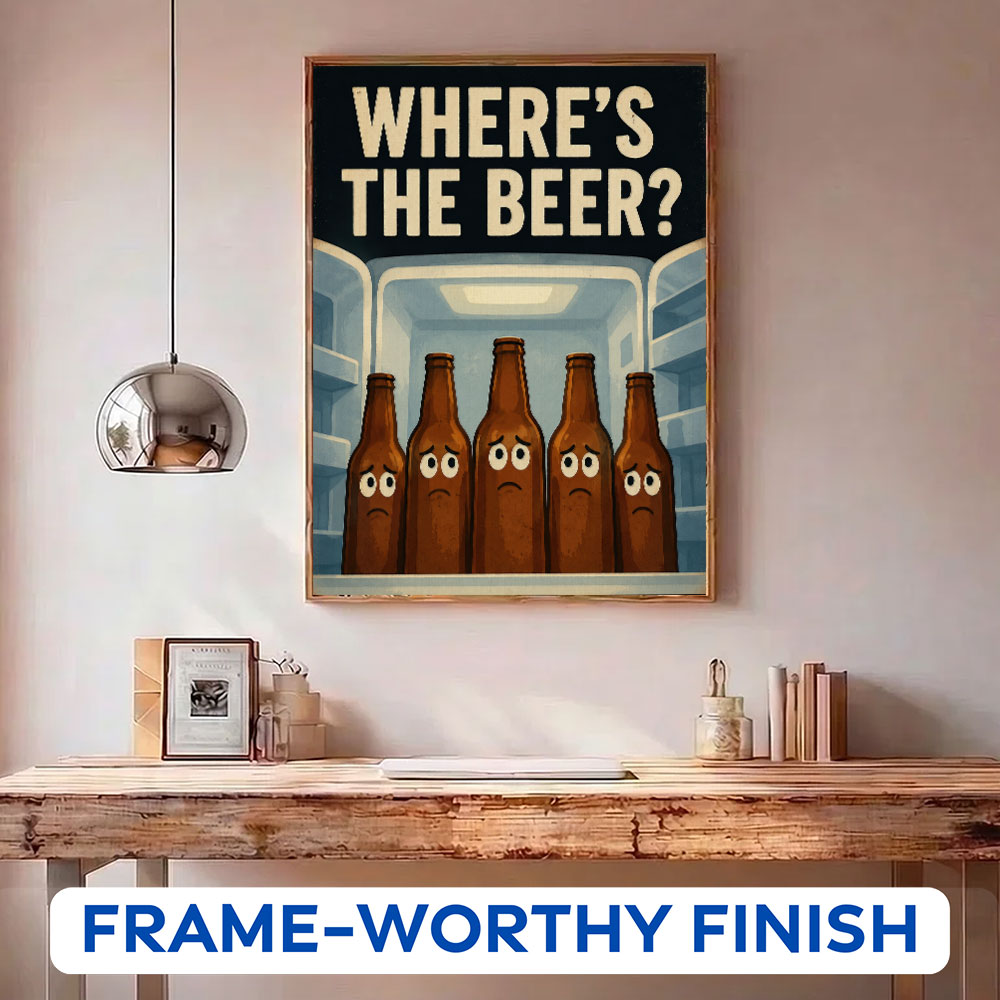 Where's The Beer? | Paint by Numbers Kit
