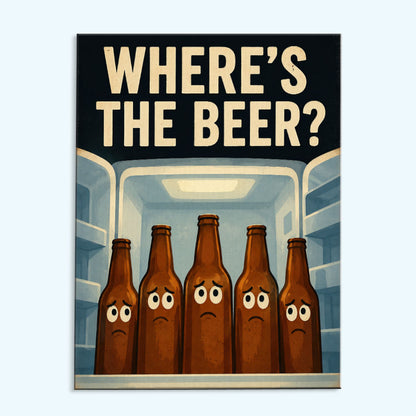 Where's The Beer? | Paint by Numbers Kit