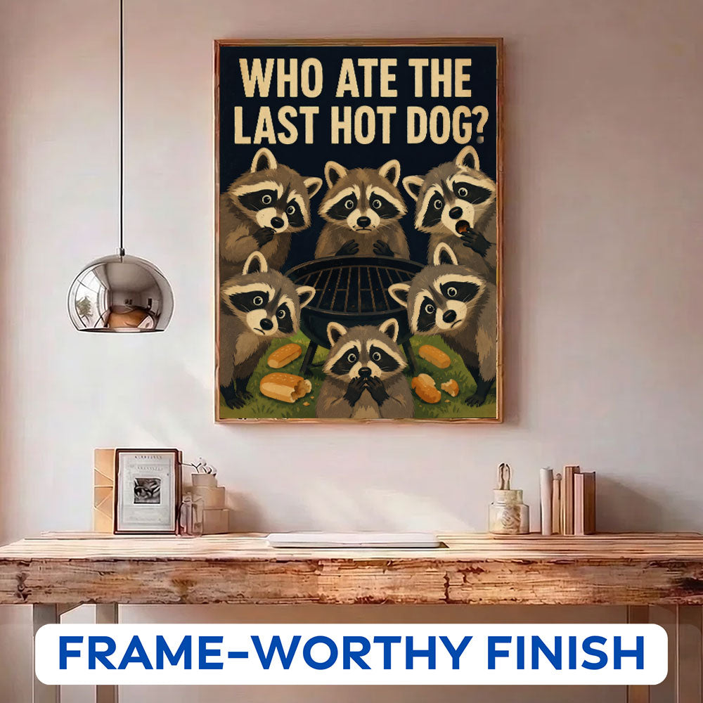 Who Ate The Last Hot Dog? | Paint by Numbers Kit