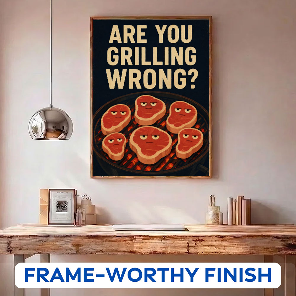 Are You Grilling Wrong? | Paint by Numbers Kit