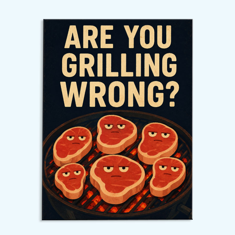Are You Grilling Wrong? | Paint by Numbers Kit