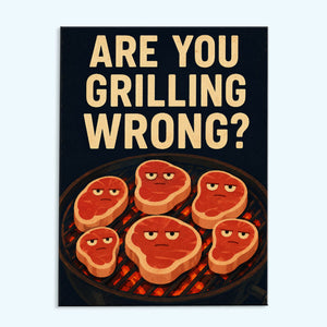 Are You Grilling Wrong? | Paint by Numbers Kit