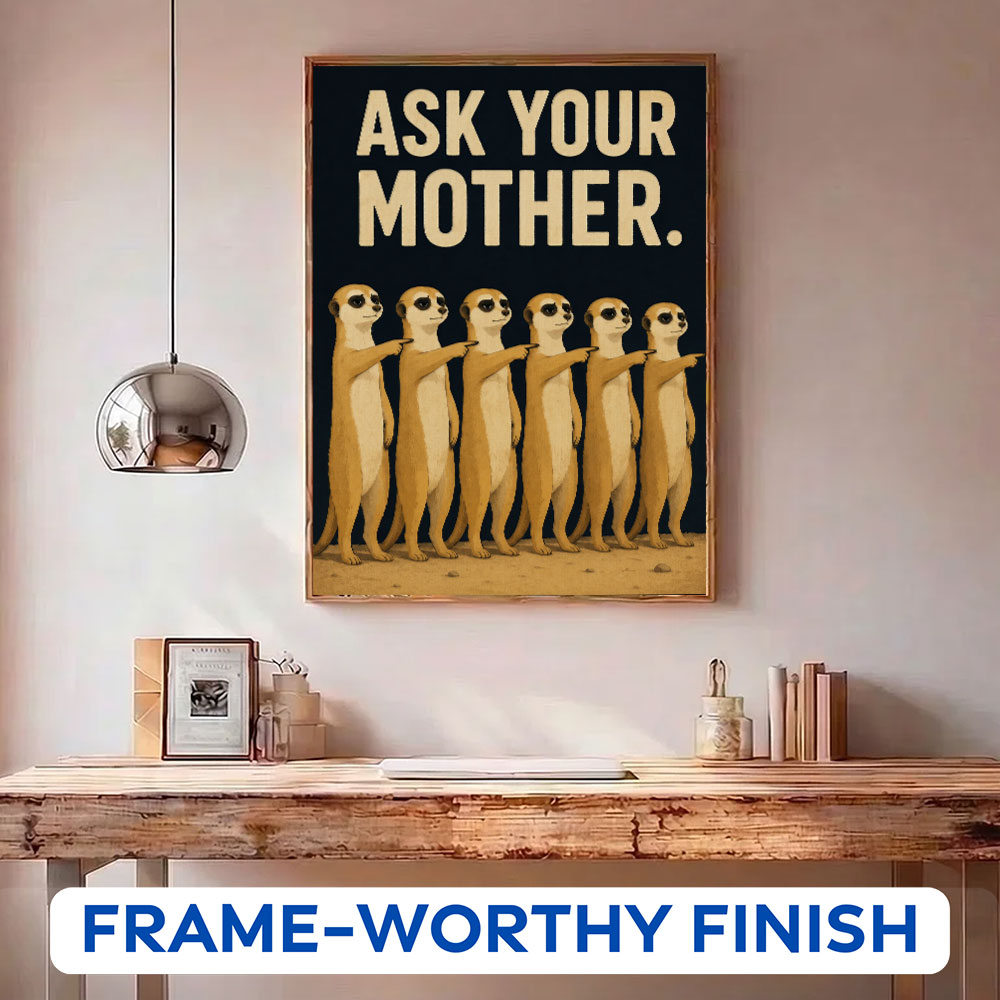 Ask Your Mother | Paint by Numbers Kit