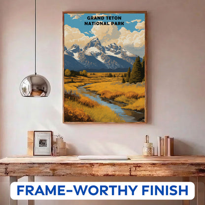 Grand Teton National Park | Paint by Numbers Kit