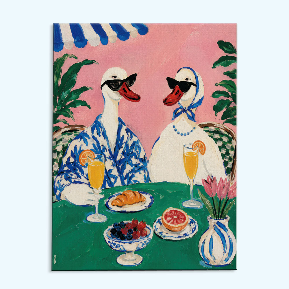 Ducks at Brunch | Paint by Numbers Kit