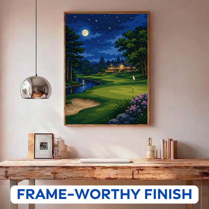 Fairway Under the Stars| Paint by Numbers Kit