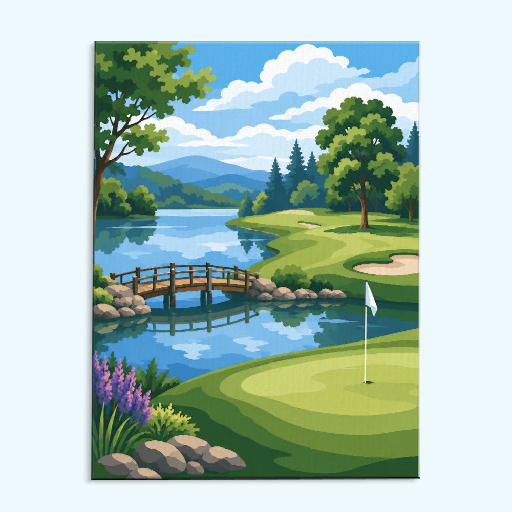 Lakeside Championship| Paint by Numbers Kit