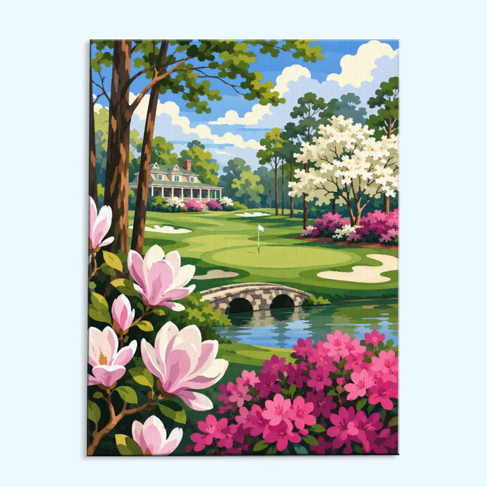 Magnolia Garden Green