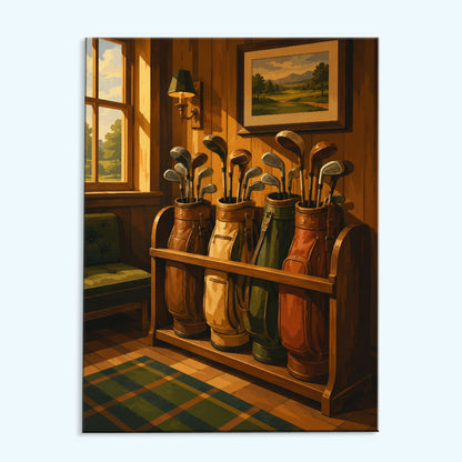 The Club Rack | Paint by Numbers Kit