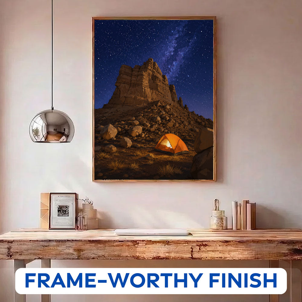 Goblin Valley Star Camp | Paint by Numbers Kit