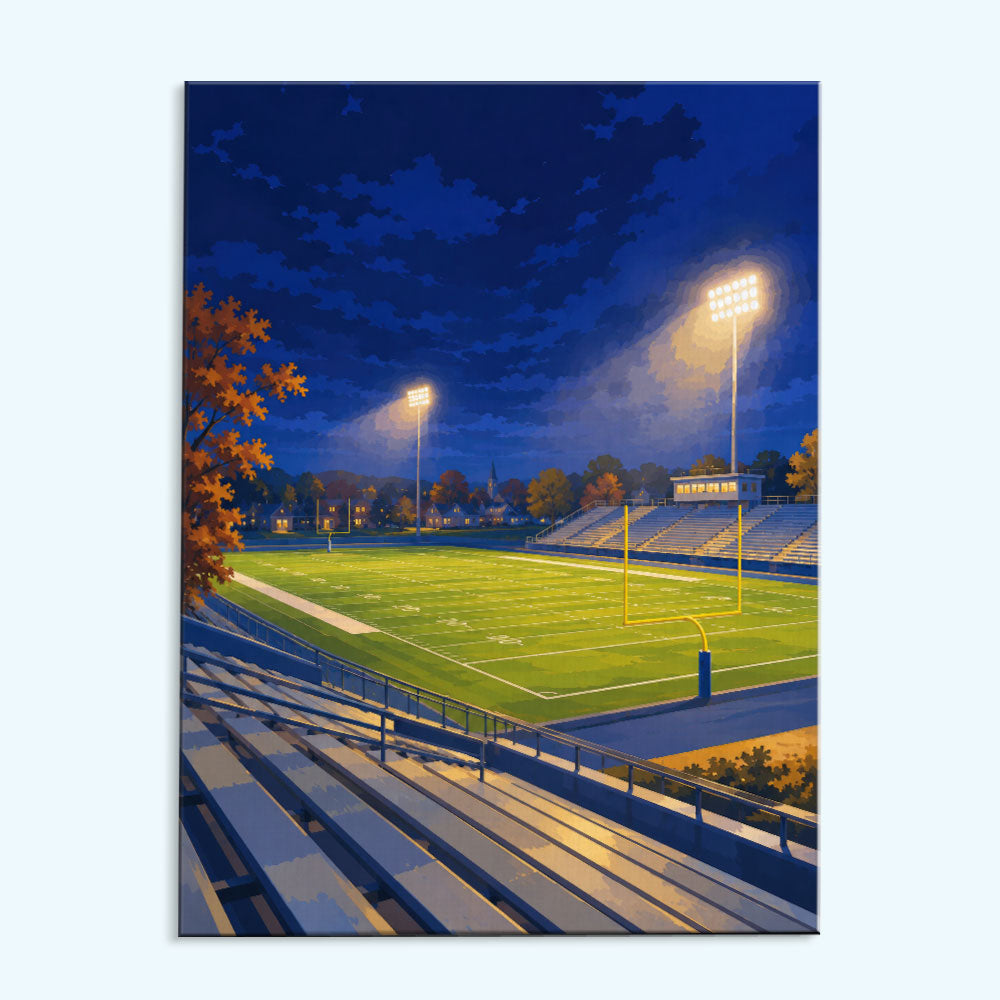 Friday Night Lights | Paint by Numbers Kit