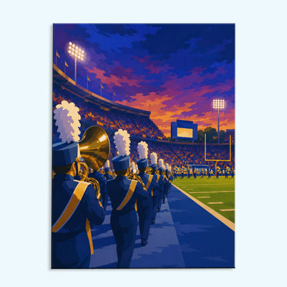 March to Game Day | Paint by Numbers Kit
