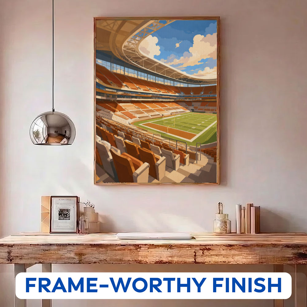 Sunday in the Stadium | Paint by Numbers Kit