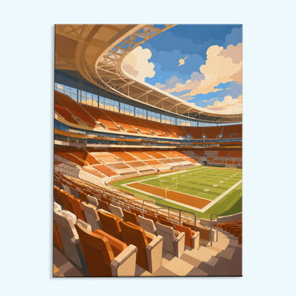 Sunday in the Stadium | Paint by Numbers Kit