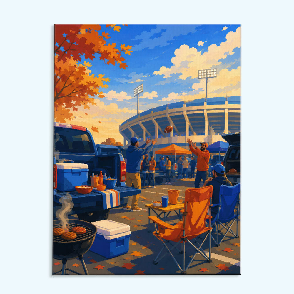 Tailgate Season | Paint by Numbers Kit