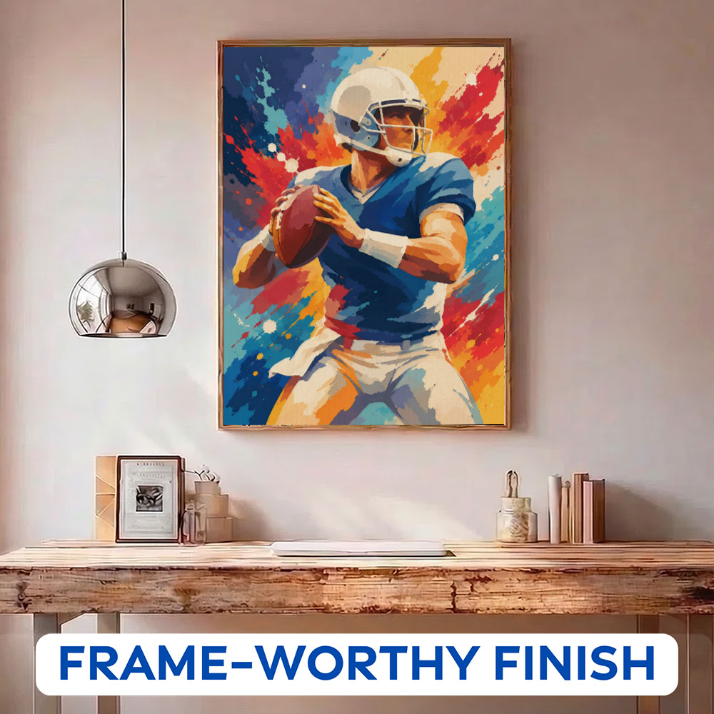The Quarterback | Paint by Numbers Kit