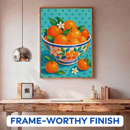 Sweet Tangerines | Paint by Numbers Kit