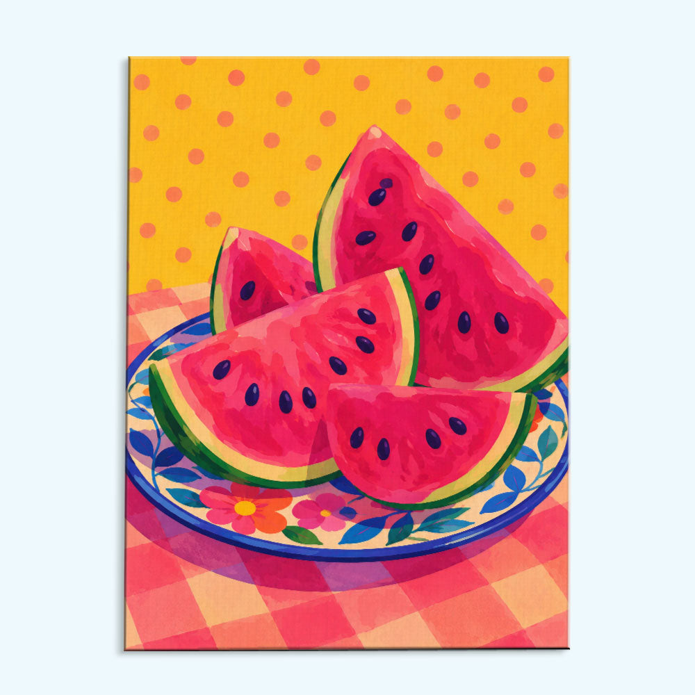 Summer Watermelon | Paint by Numbers Kit