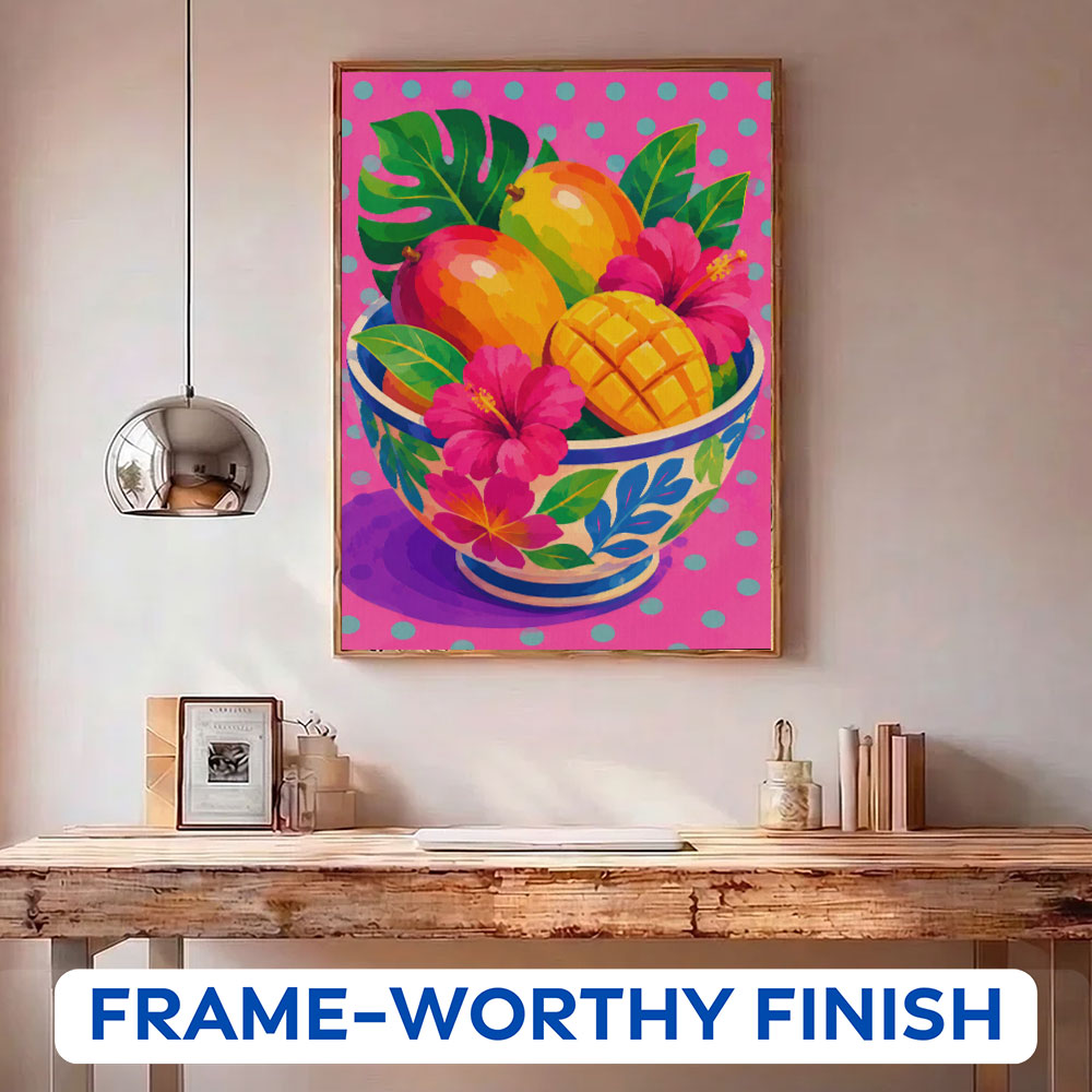 Tropical Fruit Medley | Paint by Numbers Kit