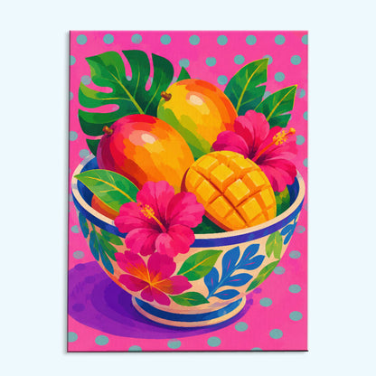 Tropical Fruit Medley | Paint by Numbers Kit