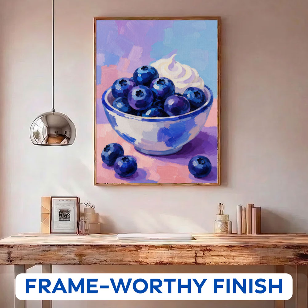 Blueberry Morning | Paint by Numbers Kit