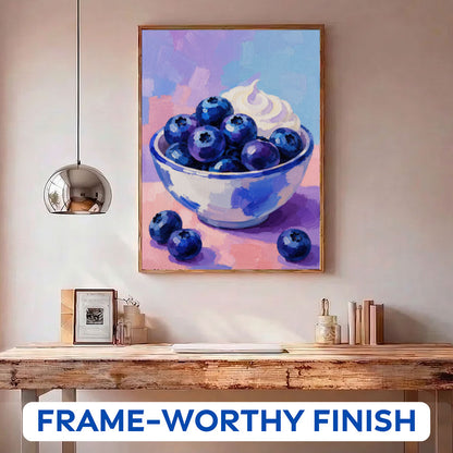 Blueberry Morning | Paint by Numbers Kit