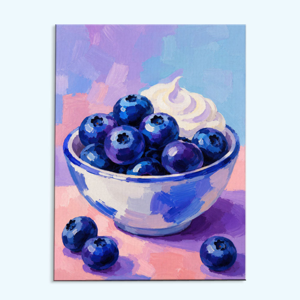 Blueberry Morning | Paint by Numbers Kit