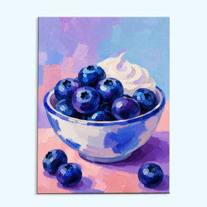 Blueberry Morning | Paint by Numbers Kit
