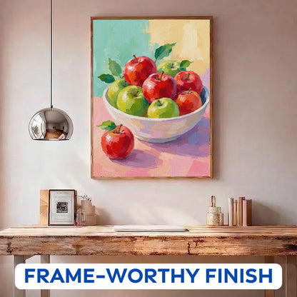 Fresh Picked Apples | Paint by Numbers Kit