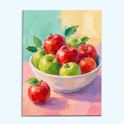 Fresh Picked Apples | Paint by Numbers Kit