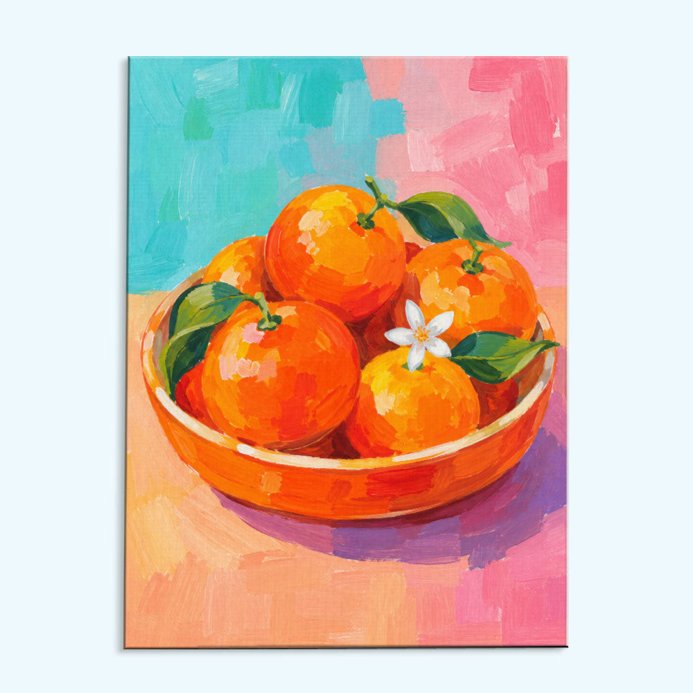 Sunny Oranges | Paint by Numbers Kit