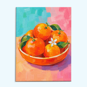 Sunny Oranges | Paint by Numbers Kit