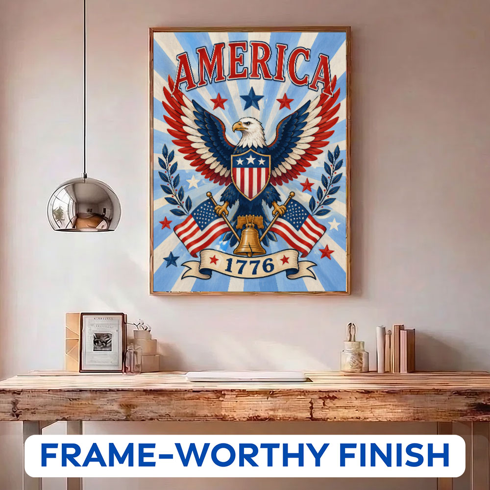 Spirit of 1776 Eagle | Paint by Numbers Kit