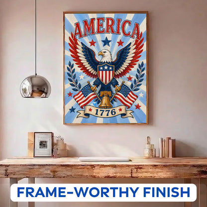 Spirit of 1776 Eagle | Paint by Numbers Kit