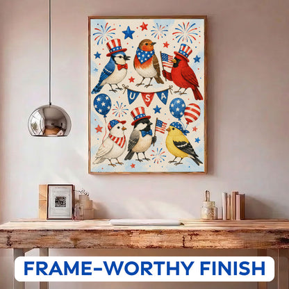 Patriotic Farmyard Celebration | Paint by Numbers Kit