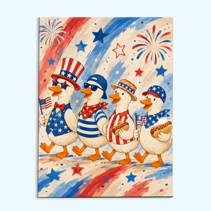 Fourth of July Duck Parade
