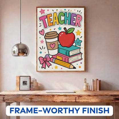 Best Teacher | Paint by Numbers Kit