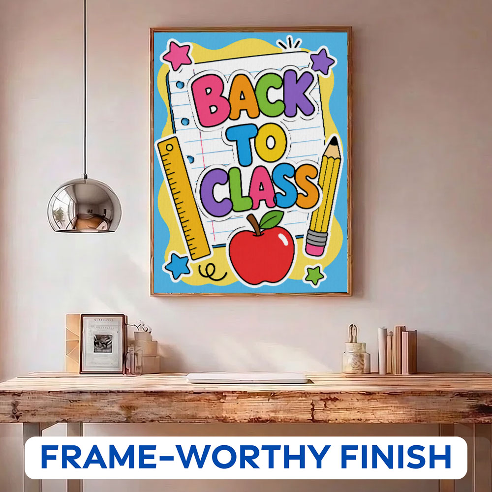 Back to School Fun | Paint by Numbers Kit