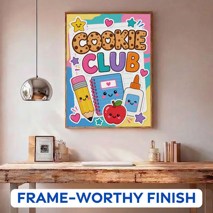 School Cookie Club | Paint by Numbers Kit