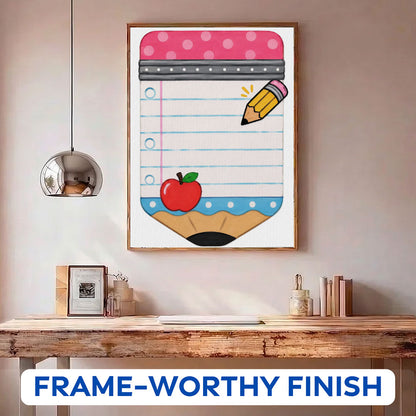 School Notes | Paint by Numbers Kit
