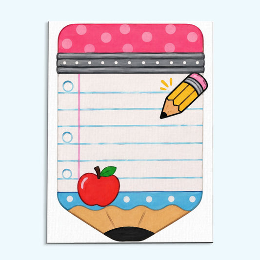 School Notes | Paint by Numbers Kit