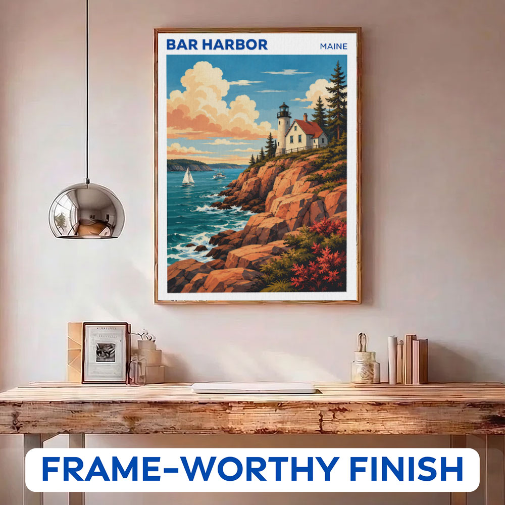 Bar Harbor, Maine | Paint by Numbers Kit