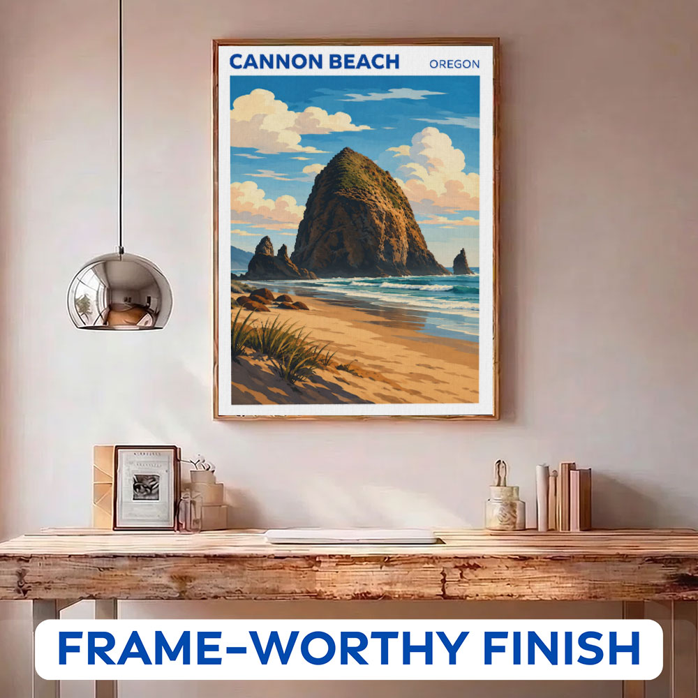 Cannon Beach, Oregon | Paint by Numbers Kit