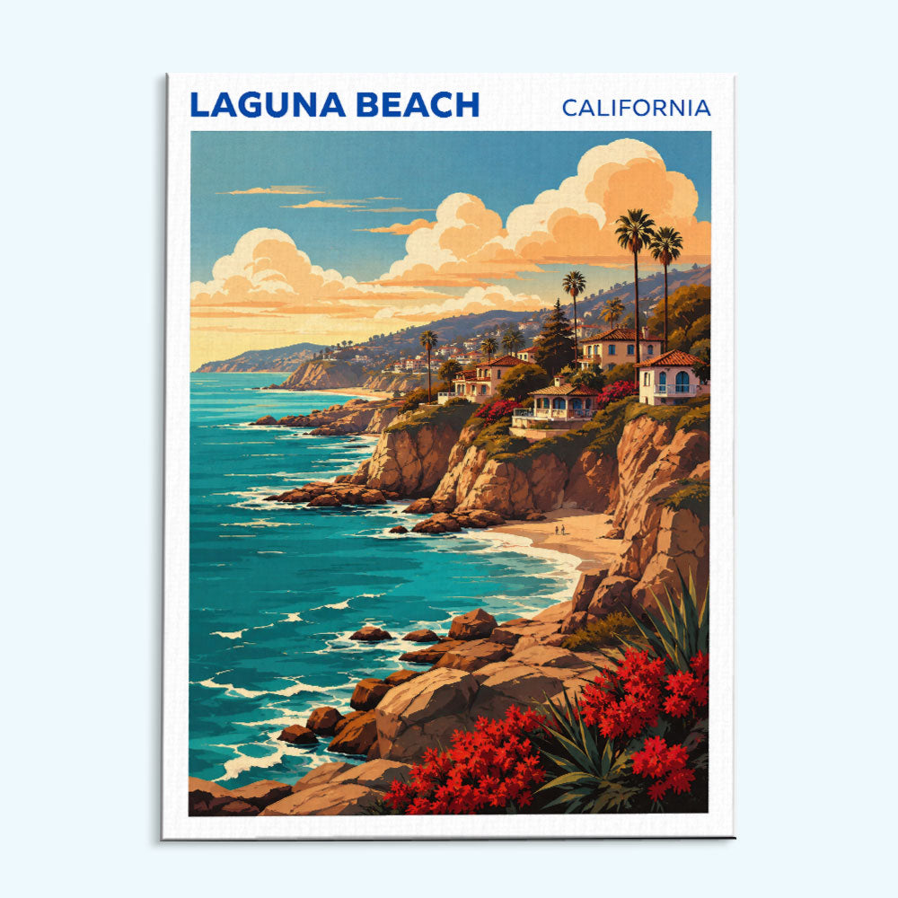 Laguna Beach, California | Paint by Numbers Kit