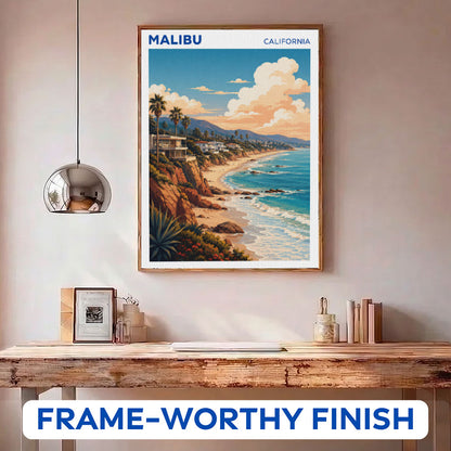 Malibu, California | Paint by Numbers Kit