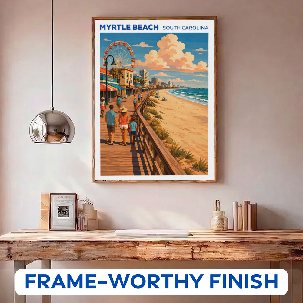 Myrtle Beach, South Carolina | Paint by Numbers Kit