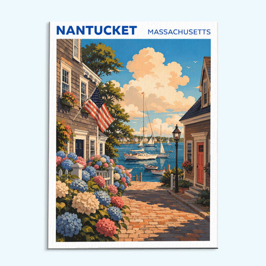Nantucket, Massachusetts | Paint by Numbers Kit